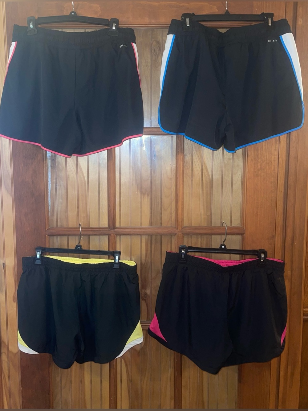 4 for $13 Nike Women's Black Athletic Shorts - Picture 3 of 3